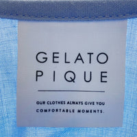 GELATO PIQUE ジェラートピケ レーヨン リネン ワンピース ブルー PWFO232347 Size F 瑞穂店