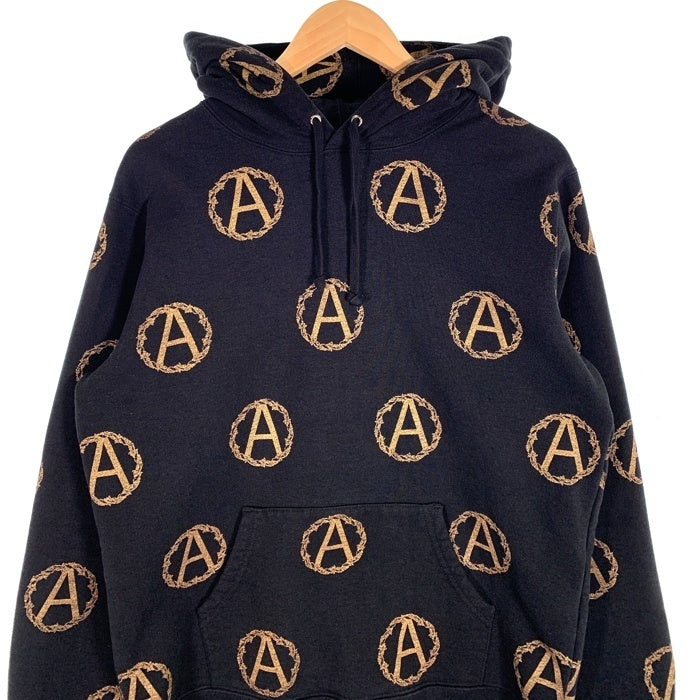 SUPREME シュプリーム 16AW UNDERCOVER アンダーカバー Anarchy Hooded Sweatshirt アナーキー プルオーバースウェットパーカー ブラック Size M 福生店