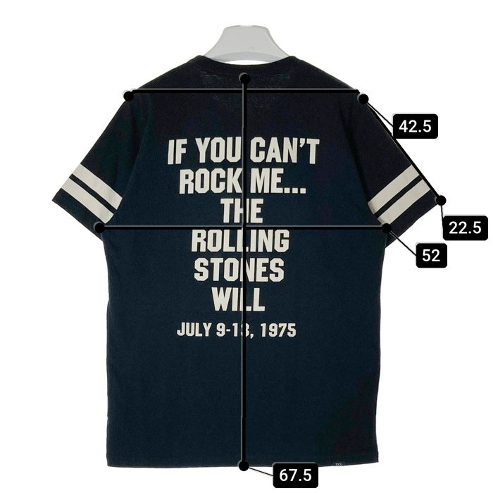 THEE HYSTERIC XXX ジィヒステリックトリプルエックス HYSTERIC GLAMOUR ヒステリックグラマー 06203CT07 THE ROLLING STONES I NEED THE STONES Tシャツ ブラック sizeL 瑞穂店