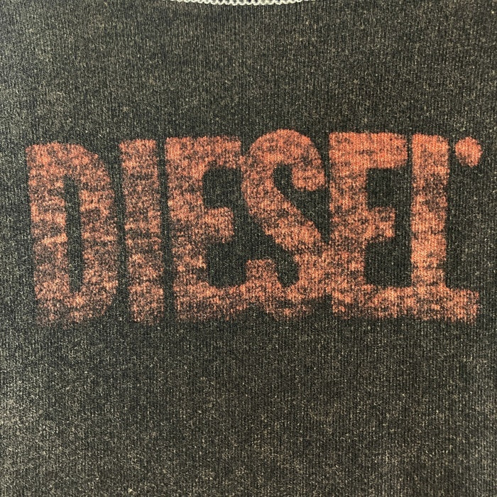 DIESEL ディーゼル T-CRAOR-LS インサイドアウト 長袖Tシャツ ブラック sizeM 瑞穂店