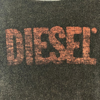 DIESEL ディーゼル T-CRAOR-LS インサイドアウト 長袖Tシャツ ブラック sizeM 瑞穂店