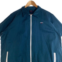 NOAH ノア  コットン ジップアップ 半袖 シャツ グリーン 20-051-122-0001-1-0 Size XL 福生店