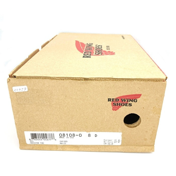 REDWING レッドウィング  8108 オックスフォード 2009年製  USA製 ブラウン size26cm 瑞穂店