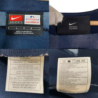 00's NIKE TEAM ナイキ Atlanta Braves アトランタ・ブレーブス C.JONES ベースボールシャツ ジャージー ネイビー Size L 福生店