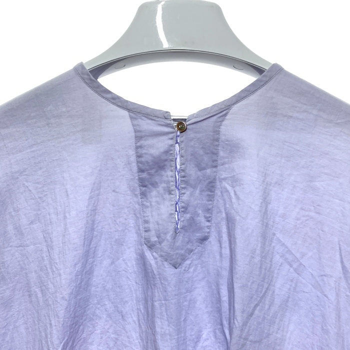 ARTS&SCIENCE アーツアンドサイエンス コットン リネン ブラウス シャツ ラベンダー 0241-L6180-1070 Size 1 瑞穂店