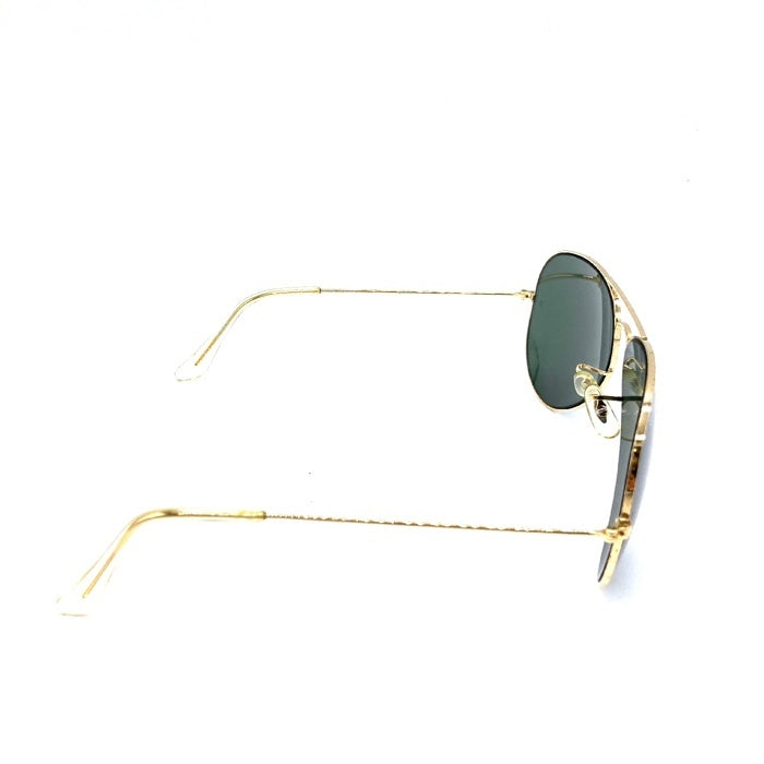 Ray-Ban レイバン B&L ボシュロム アビエーター グリーンレンズ ゴールドフレーム 62 14 サングラス グリーン 瑞穂店