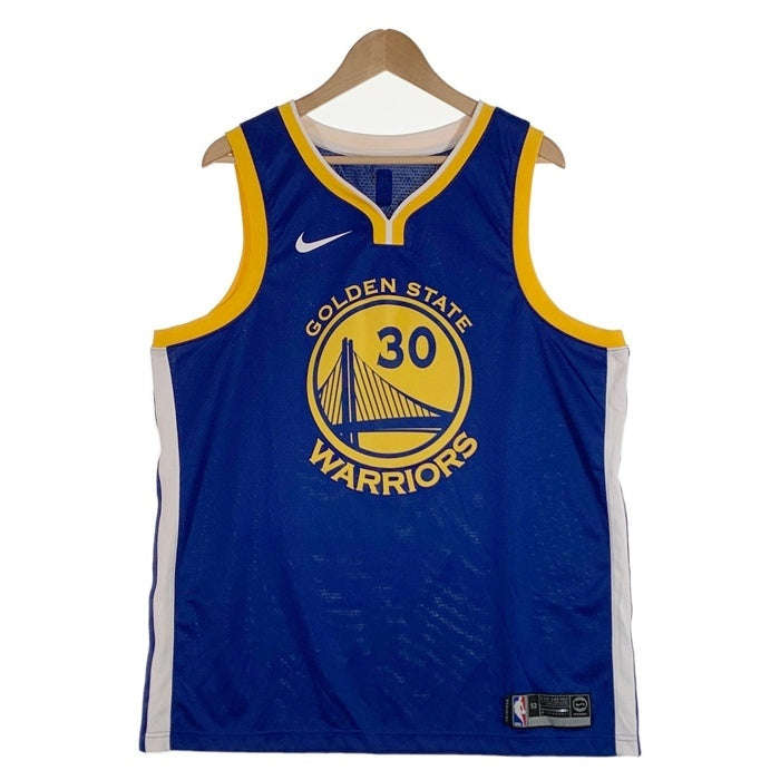 NIKE ナイキ SWGMN ROAD スウィングマンジャージー NBA ゴールデンステート・ウォーリアーズ カリー ブルー 864475-495 Size XL 福生店
