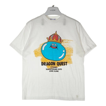 ドラゴンクエスト キングスライム アイロンプリント Tシャツ ホワイト sizeS 2 瑞穂店