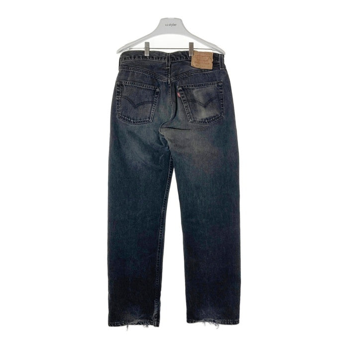 Levi's リーバイス 501-0660 501 USA製 ボタン裏553 01年製 後染めブラック デニムパンツ ブラック size32 瑞穂店