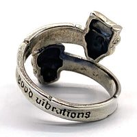 good vibrations グッドバイブレーションズ TWO FACE トゥーフェイス シルバーリング SV925 Size 17号 福生店