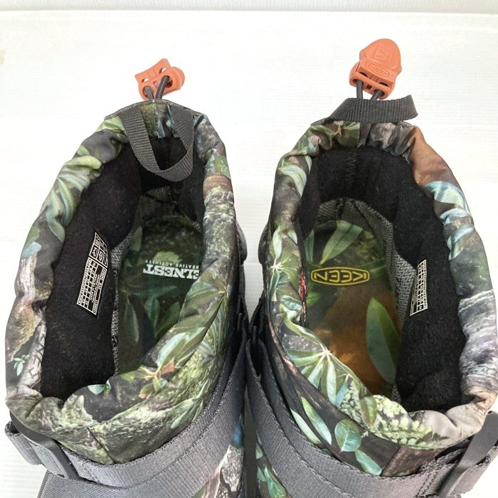 KEEN キーン YAKUSHIMA FORESTRA CAMO HOODZERRA WP ウィンターブーツ グリーン系 1026613 Size 27cm 瑞穂店