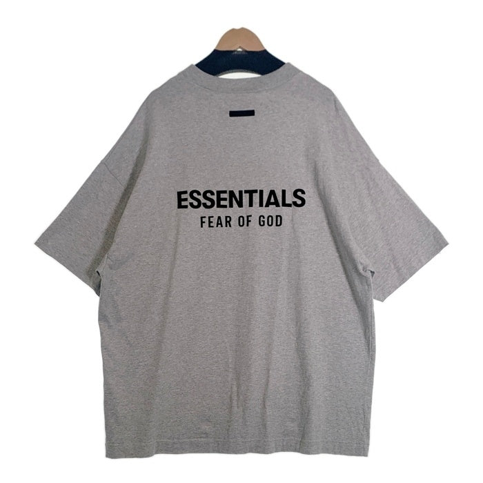 ESSENTIALS エッセンシャルズ FEAR OF GOD フィアオブゴット ラバープリント 半袖 Tシャツ グレー Size M 福生店