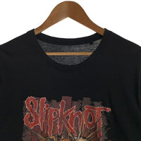 SlipKnot スリップノット プリント Tシャツ オフィシャル 現行 ブラック Size L 福生店