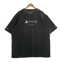 BALENCIAGA バレンシアガ 21AW PS5 ロゴプリント オーバーサイズTシャツ ブラック 651795 TKVF3 Size XL 福生店