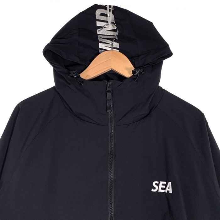 WIND AND SEA ウィンダンシー STRETCH NYLON JACKET ストレッチ ナイロン ジャケット ブラック Size XL 福生店