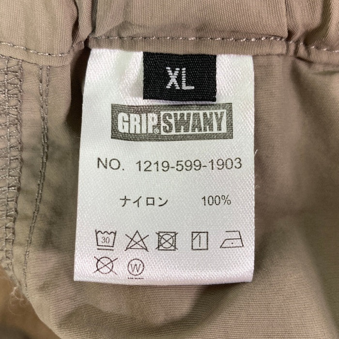 GRIPSWANY グリップスワニー GEAR SHORT PANTS ギア ショートパンツ ナイロン カーキ 1219-599-1903 Size XL 瑞穂店