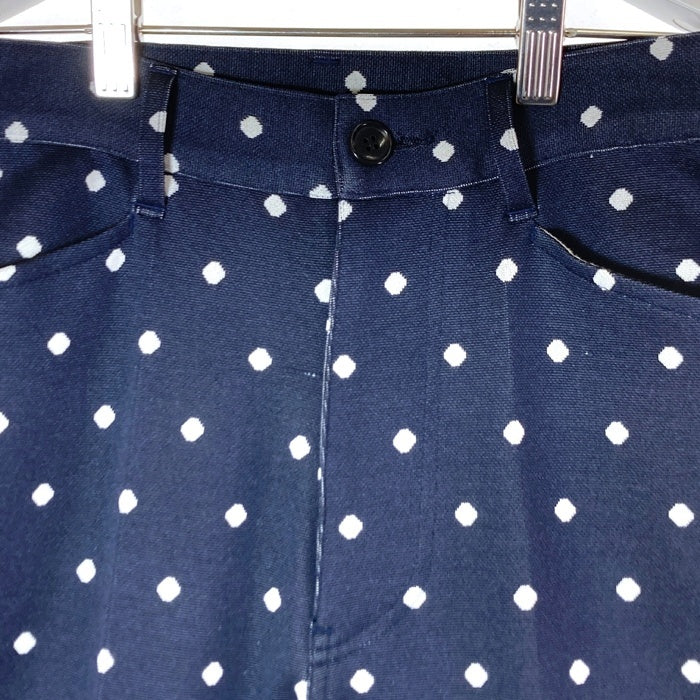 Needles ニードルス Dot Flair Pant フレアパンツ 水玉 ネイビー size2 瑞穂店