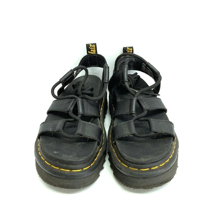 Dr.Martens ドクターマーチン ZEBRILUS NARTILLA レザーサンダル ブラック size37 瑞穂店