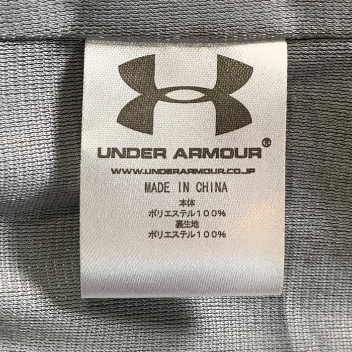 UNDER ARMOUR アンダーアーマー ハーフジップ プルオーバージャケット グレー Size M 相当 福生店