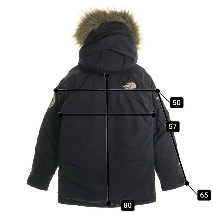 THE NORTH FACE ノースフェイス Antarctica Parka アンタークティカ ファー 中綿 ダウンジャケット ブラック ND91707 GORE-TEX ゴアテックス Size L 福生店
