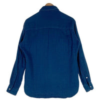 NEIGHBORHOOD ネイバーフッド 17AW コットン ロンT 長袖シャツ ブルー 172AWAQNH-SHM01 Size M 福生店