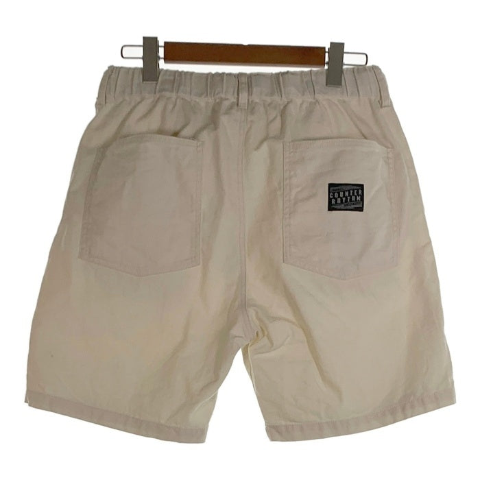 COUNTER RHYTHM カウンターリズム ヘリンボーン ショーツ ショートパンツ アイボリー Size L 福生店