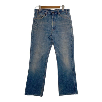 80-90's Levi's リーバイス 517 ブーツカット デニムパンツ インディゴ オレンジタブ SCOVILL USA製 Size 34×36 福生店