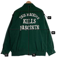 EDWARD LOW エドワードロー THIS MACHINE JACKET ジップアップ ジャケット グリーン Size XL 福生店
