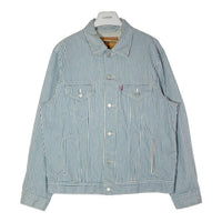 Levi’s リーバイス PO-4531014654 Railroad-Stripe Denim Jacket ストライプ ジャケット ブルー sizeL 瑞穂店