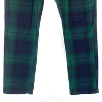 HUF ハフ CAMDEN PLAID TRACK PANT チェック トラックパンツ グリーン Size M 福生店