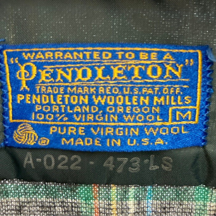 PENDLETON ペンドルトン 70's ボードシャツ ウール グレー sizeM 瑞穂店