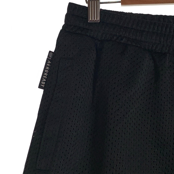 adidas アディダス TYSHAWN BASKETBALL SHORTS タイショーン バスケットボールショーツ メッシュショートパンツ ブラック HC2194 Size JP M 福生店