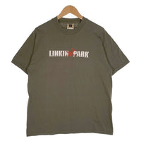 00's LINKIN PARK リンキンパーク 半袖 Tシャツ オリーブ WINTERLANDタグ Size L 福生店