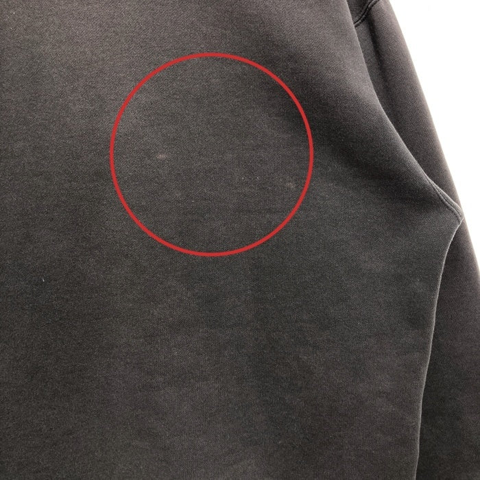 NIKE ナイキ 刺繍ロゴ ハーフジップ スウェット トレーナー ブラック sizeM 瑞穂店