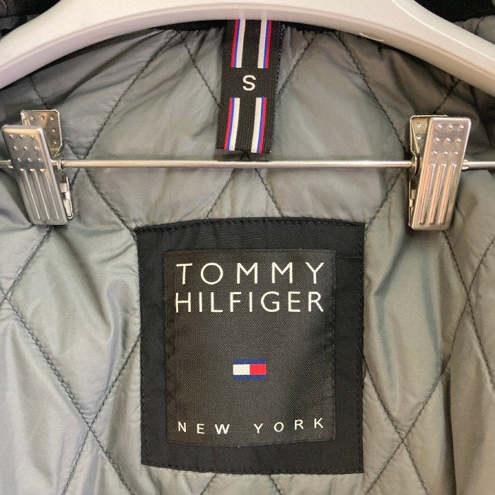 TOMMY HILFIGER トミーヒルフィガー 11-2611204-240 ファー付き2way ダウンジャケット ブラック sizeS 瑞穂店