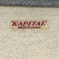 KAPITAL キャピタル PROPERTY OF BEETHOVEN ラグランスリーブ スウェットトレーナー オートミール グレー K2009LC021 Size 4 瑞穂店