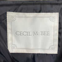 CECIL McBEE セシルマクビー ファーロングダウンジャケット ブラック sizeM 瑞穂店