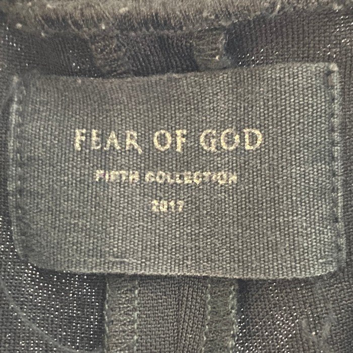 FEAR OF GOD フィアオブゴッド 裾ジップ トラックパンツ ブラック sizeL 瑞穂店