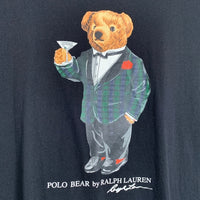 Polo Ralph Lauren ポロラルフローレン POLO BEAR ポロベア プリントTシャツ ブラック Size L 福生店