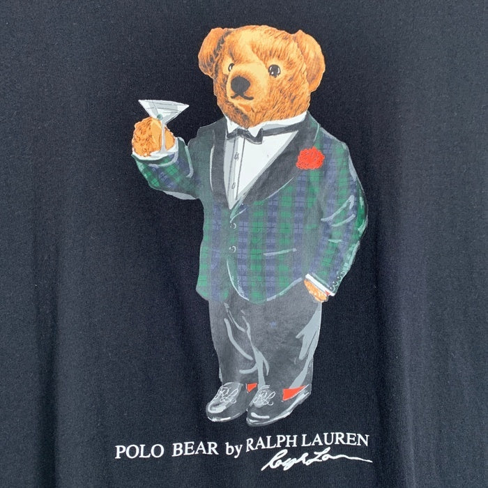 Polo Ralph Lauren ポロラルフローレン POLO BEAR ポロベア プリントTシャツ ブラック Size L 福生店