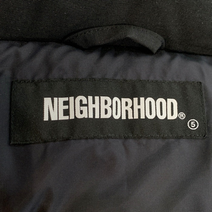 NEIGHBORHOOD ネイバーフッド 21AW BANDANA CHOPPED DOWN バンダナ柄 ダウンジャケット ネイビー  212TSNH-JKM11 Size XL 福生店