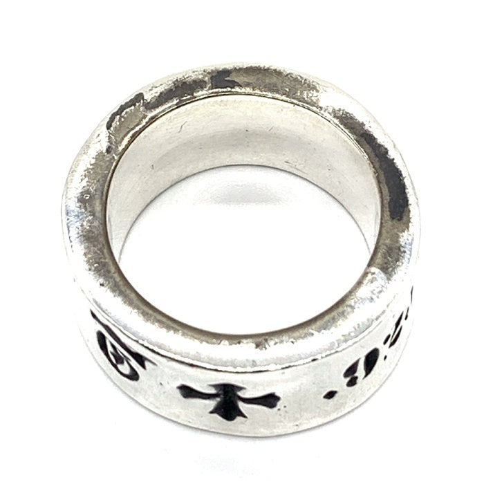 GABORATORY ガボラトリー G&Crown & Gothic Cross Wide Cigar Band Ring シルバーリング ガボール SV925 Size 27号 福生店