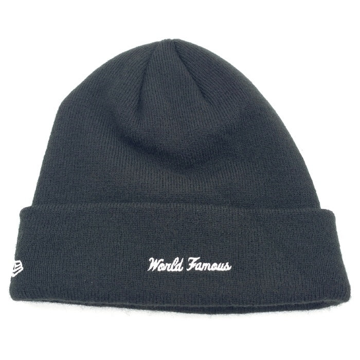 SUPREME シュプリーム 22AW New Era ニューエラ Box Logo Beanie ボックスロゴビーニー ブラック ニット帽 アクリル 福生店