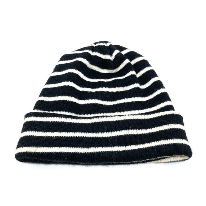 Supreme シュプリーム Team Stripe Beanie ニット帽 ビーニー ブラック×ホワイト  瑞穂店