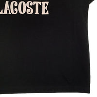 LACOSTE ラコステ 24SS ONE PIECE ワンピース ワニロゴ Tシャツ ブラック Size 6 (XL) 福生店