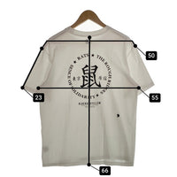 RATS ラッツ 25SS 鼠TEE プリントTシャツ 東京 原宿 コットン キュプラ ホワイト 25RT-0603 Size M 福生店