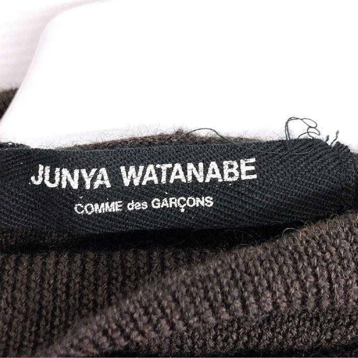 JUNYA WATANABE ジュンヤワタナベ COMME des GARCONS コムデギャルソン JR-N041 AD2006 セーター ウール ブラウン size- 瑞穂店