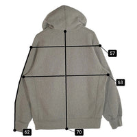 SUPREME シュプリーム 20AW S Logo Hooded Sweatshirt Sロゴ プルオーバースウェットパーカー グレー Size L 福生店