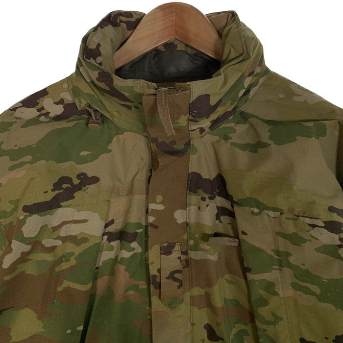 U.S.ARMY 米軍 EXTREME COLD WEATHER GENⅢ JACKET シェルジャケット カモフラージュ ナイロンリップストップ 19年 Size S-S 福生店