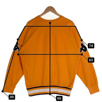 KAPPA カッパ BIG BANDA CREW SWEAT スウェット オレンジ Size M 福生店